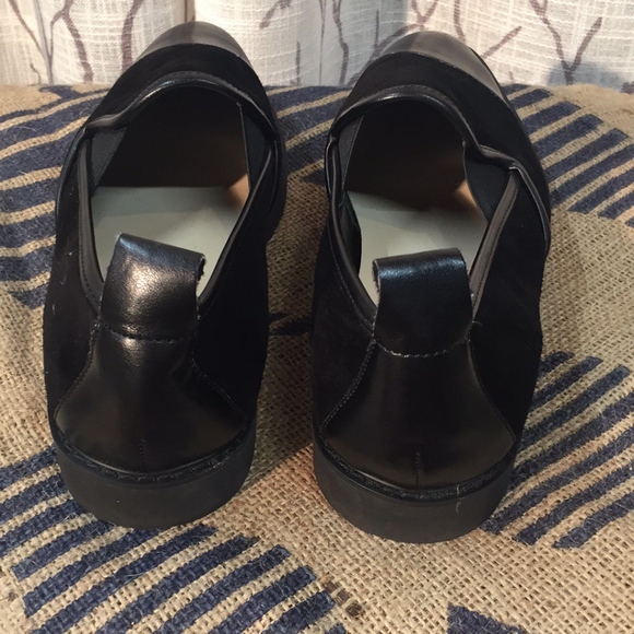 Karl Lagerfield leather and sued loafer pointed - Picture 4 of 8